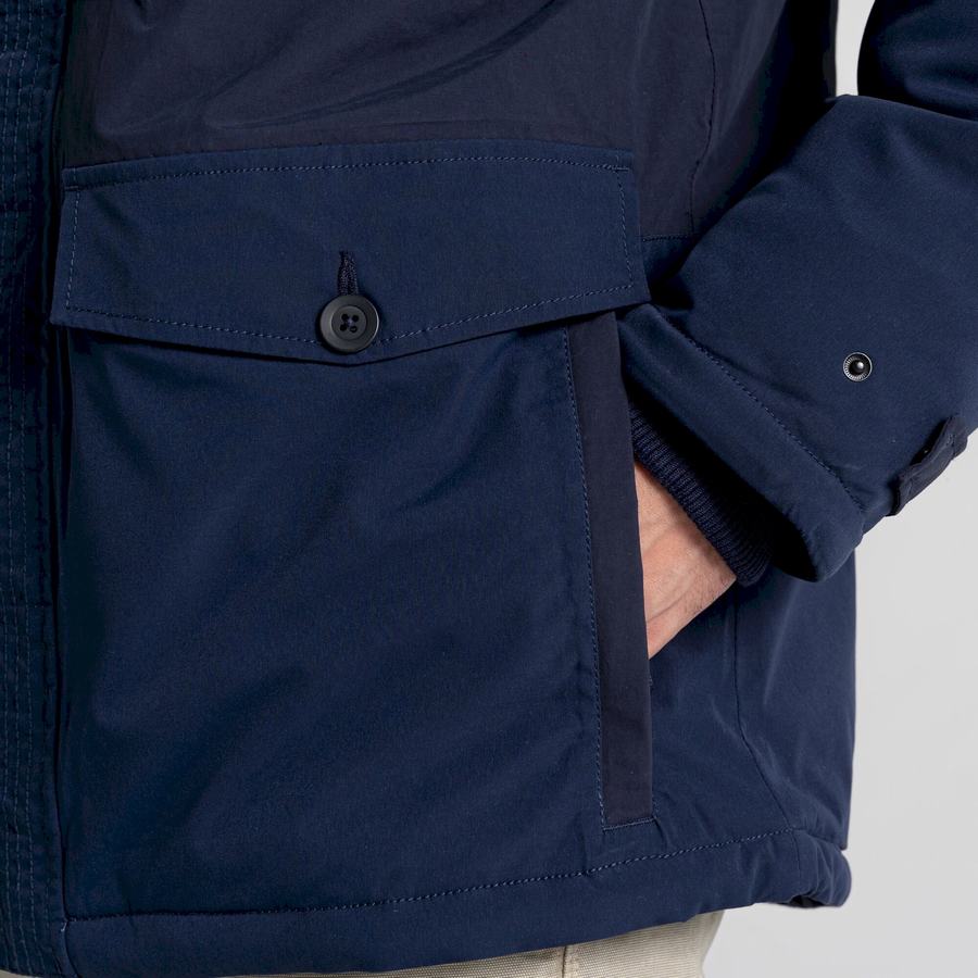 Chaquetas Craghoppers Sinclair Insulated Hombre Azules Azul Marino | OUX497JZ