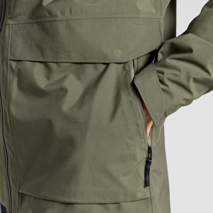 Chaquetas Craghoppers Toledo GORE-TEX Hombre Verdes | HYD3162KI