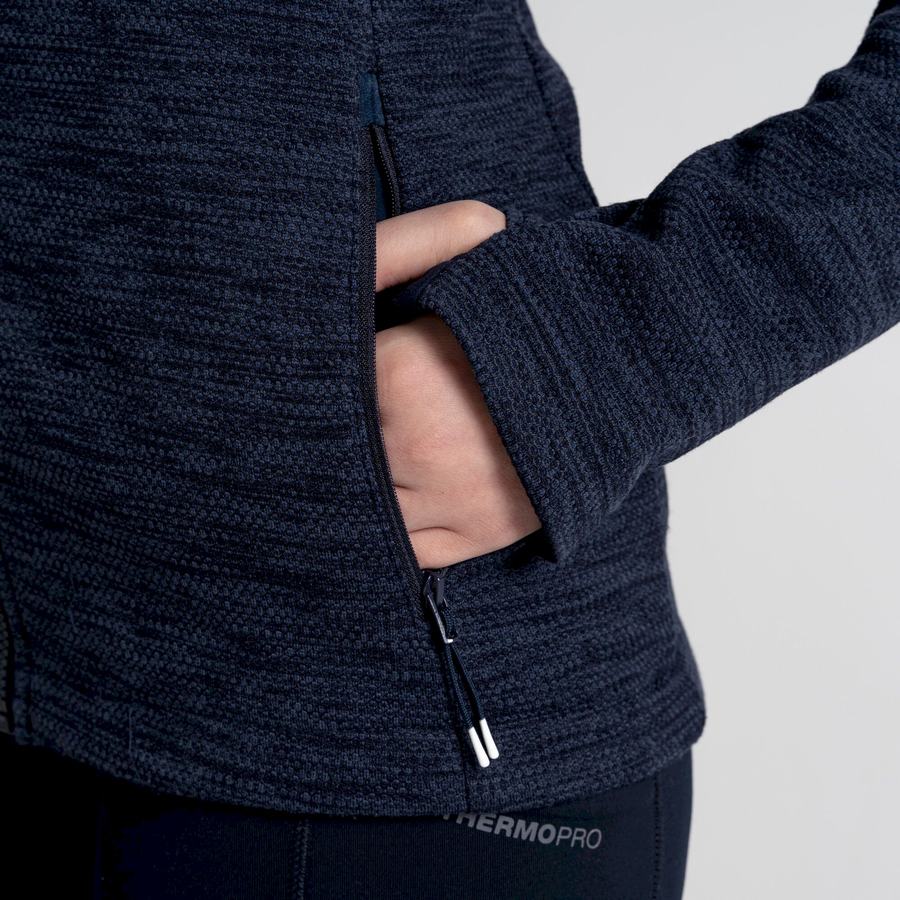 Chaquetas Craghoppers Trina Encapuchado Mujer Azules Azul Marino | ICA9983DG