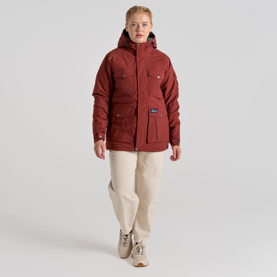 Chaquetas Craghoppers Waverley Thermic Hombre Rojos | FQC5438PJ