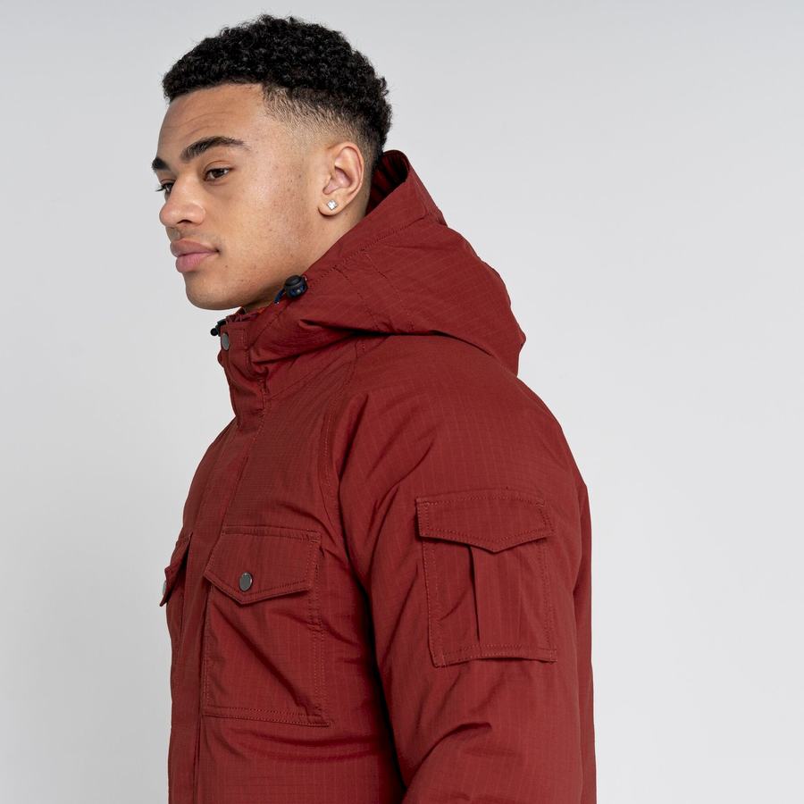 Chaquetas Craghoppers Waverley Thermic Hombre Rojos | FQC5438PJ