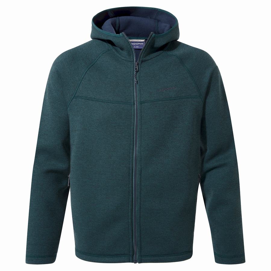 Jerséis Craghoppers Brayden Encapuchado Hombre Azules Oscuro | HCV495RV