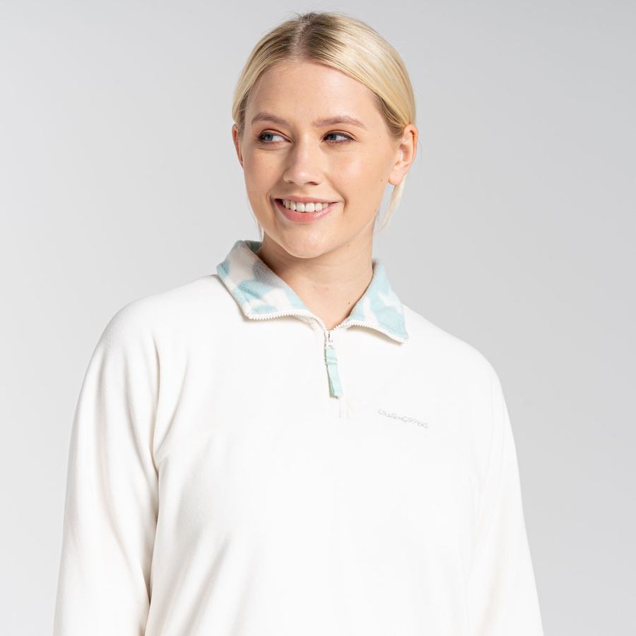 Jerséis Craghoppers Cabrillo Half Zip Mujer Azules Claro | HTU2815DQ