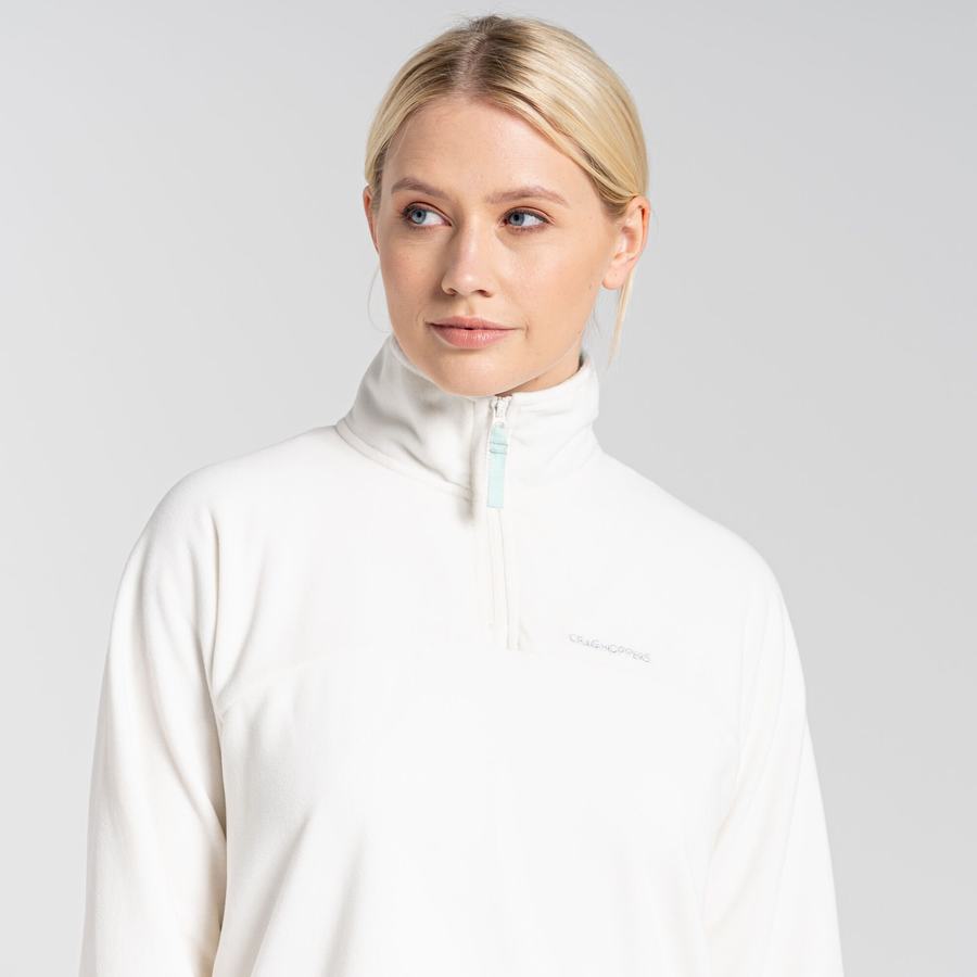 Jerséis Craghoppers Cabrillo Half Zip Mujer Azules Claro | HTU2815DQ
