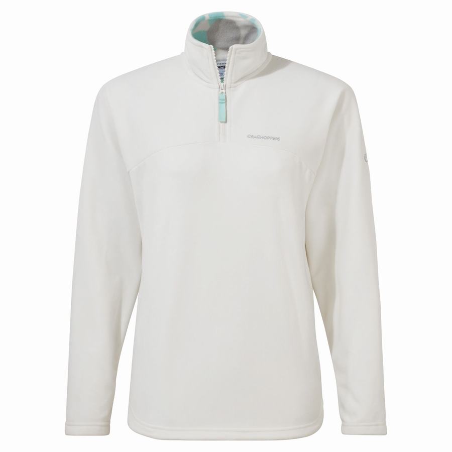 Jerséis Craghoppers Cabrillo Half Zip Mujer Azules Claro | HTU2815DQ