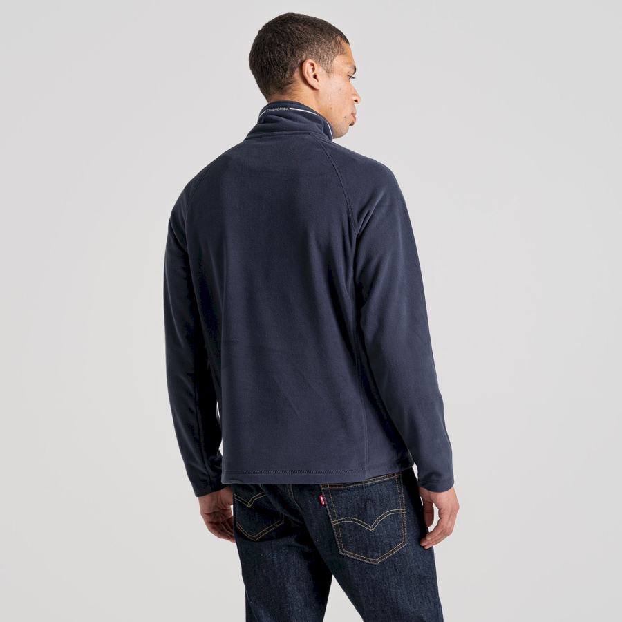 Jerséis Craghoppers Corey Half Zip Hombre Azul Marino Azules | BZY3912YS