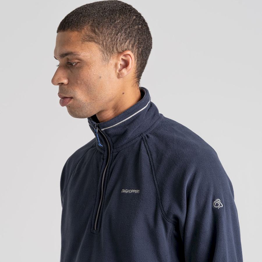 Jerséis Craghoppers Corey Half Zip Hombre Azul Marino Azules | BZY3912YS