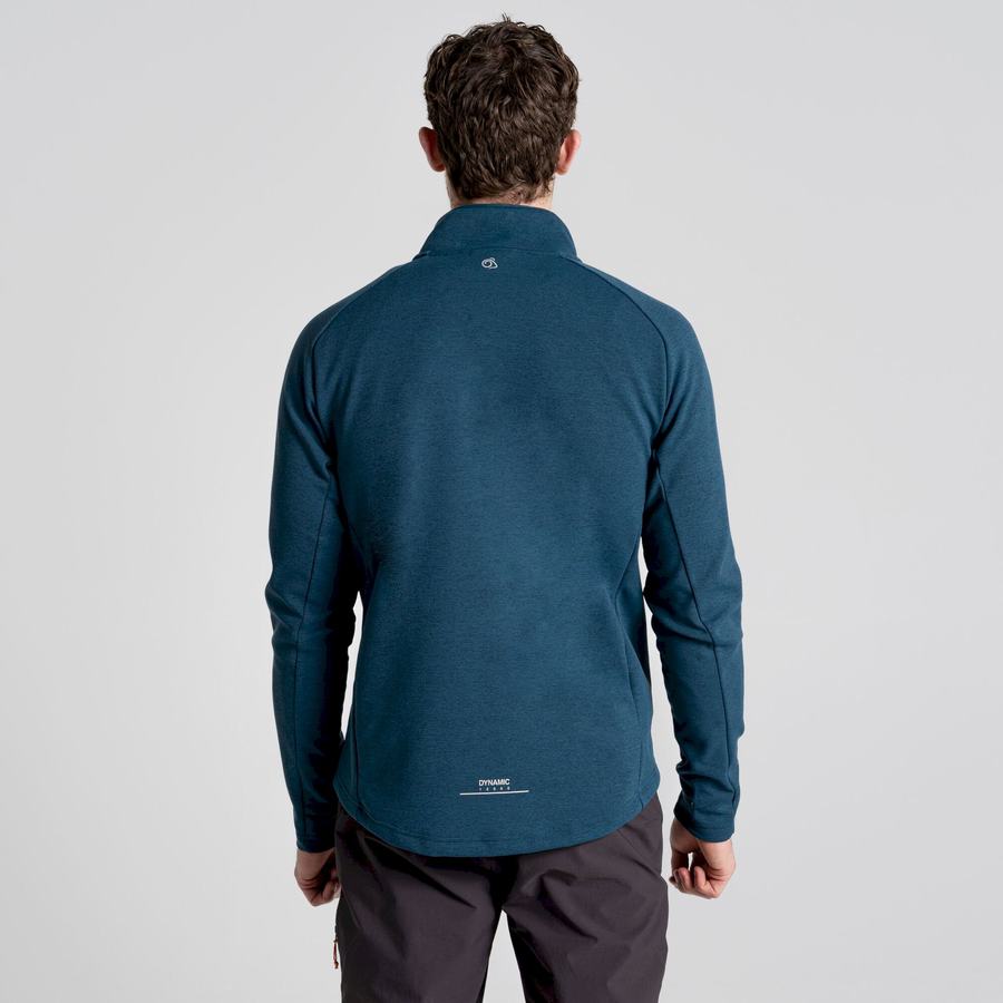 Jerséis Craghoppers Dynamic Pro Half Zip Hombre Azules Oscuro | SVF1923CD