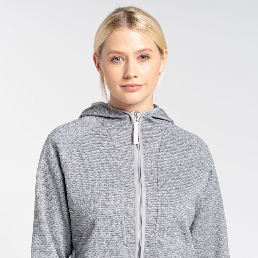 Jerséis Craghoppers Elena Encapuchado Mujer Grises | NOD3459UK