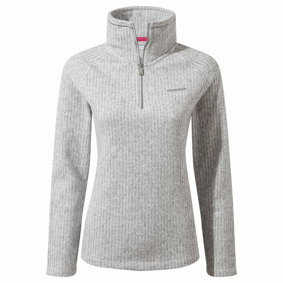 Jerséis Craghoppers Eveline Half Zip Mujer Grises | TUD853BY