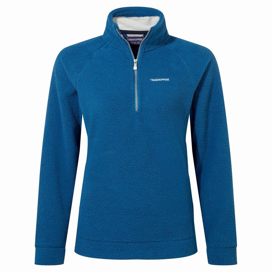 Jerséis Craghoppers Lilian Half Zip Mujer Azules | SYE1344DT