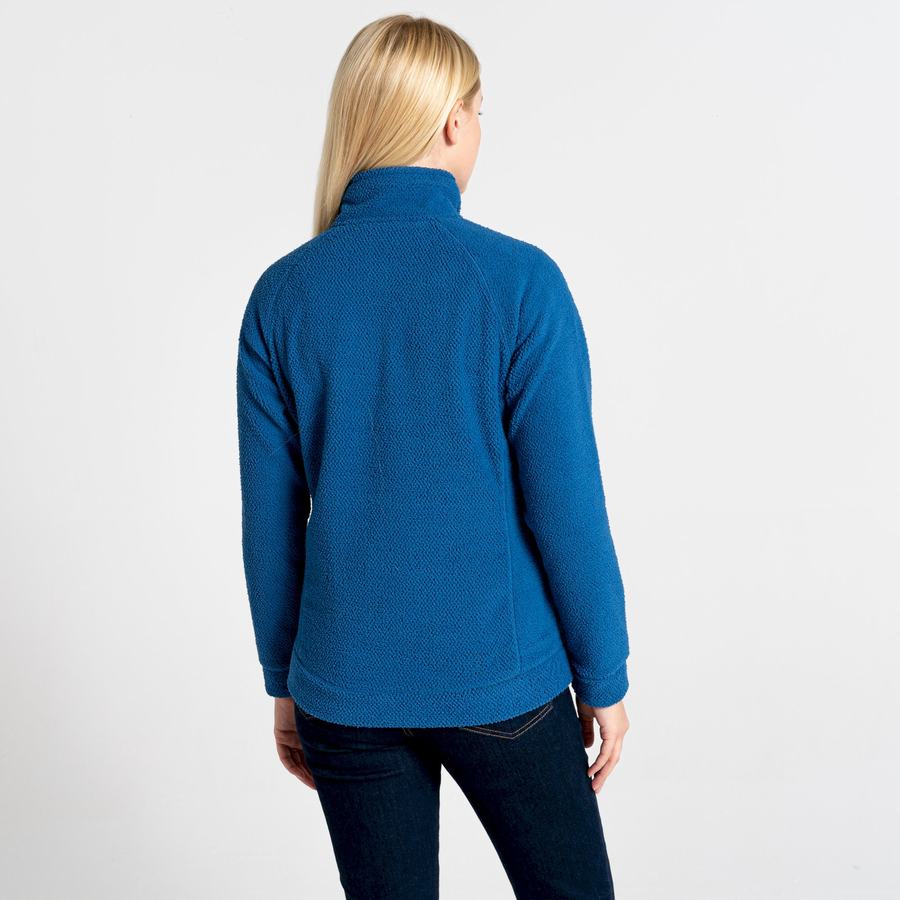 Jerséis Craghoppers Lilian Half Zip Mujer Azules | SYE1344DT