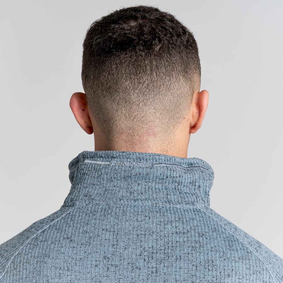 Jerséis Craghoppers Logan Half Zip Hombre Azules | NFO5371XK