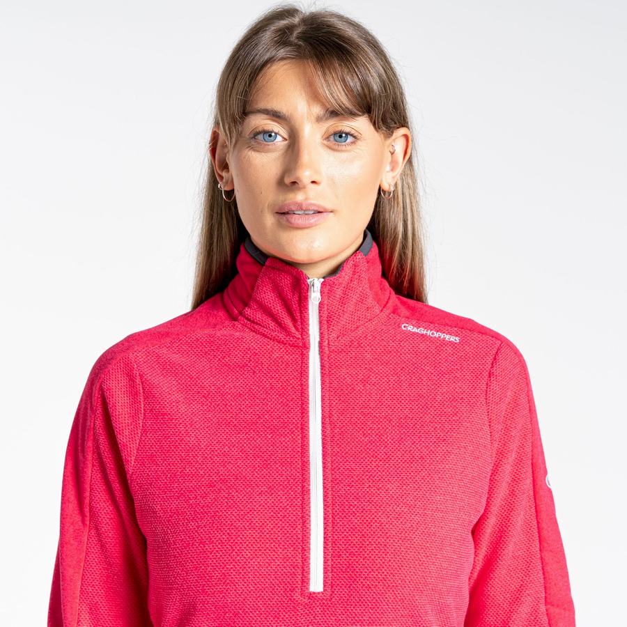 Jerséis Craghoppers Minerva Half Zip Mujer Morados Flores | PYI9926TD