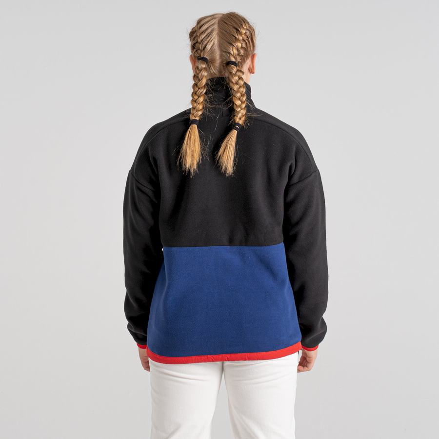 Jerséis Craghoppers Spindle Half Zip Hombre Negros Morados Azules | ETD4734VZ