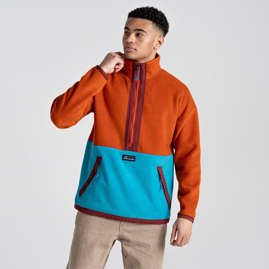 Jerséis Craghoppers Spindle Half Zip Hombre Azules | WIZ9465QA