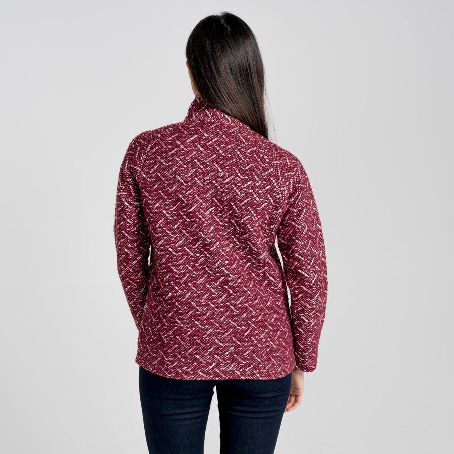 Jerséis Craghoppers Talladale Half Zip Mujer Morados | QKA7984QR
