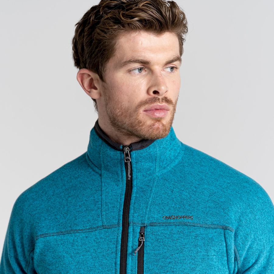 Jerséis Craghoppers Torney Half Zip Hombre Azules | IXH303JD