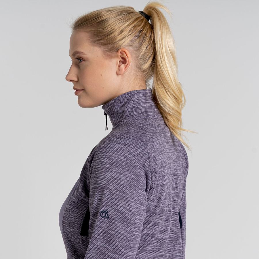 Jerséis Craghoppers Trina Half Zip Mujer Morados | LMT3556YA