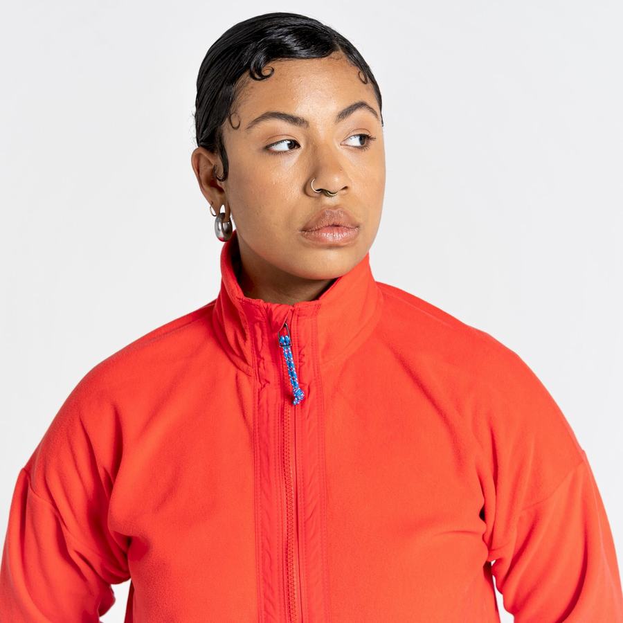 Jerséis Craghoppers Welwood Half Zip Hombre Naranjas Rojos Azules | TGO2223SS