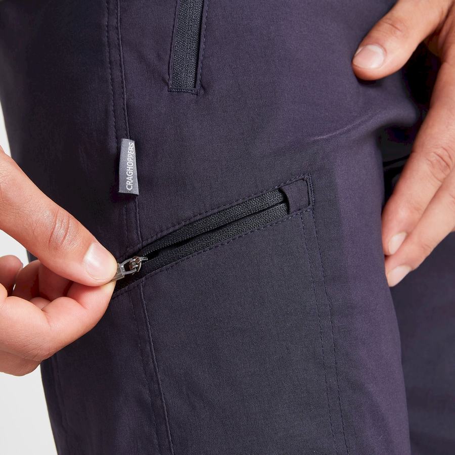Pantalones Craghoppers Expert Kiwi Pro Stretch Hombre Azul Marino | ZHP6340VL