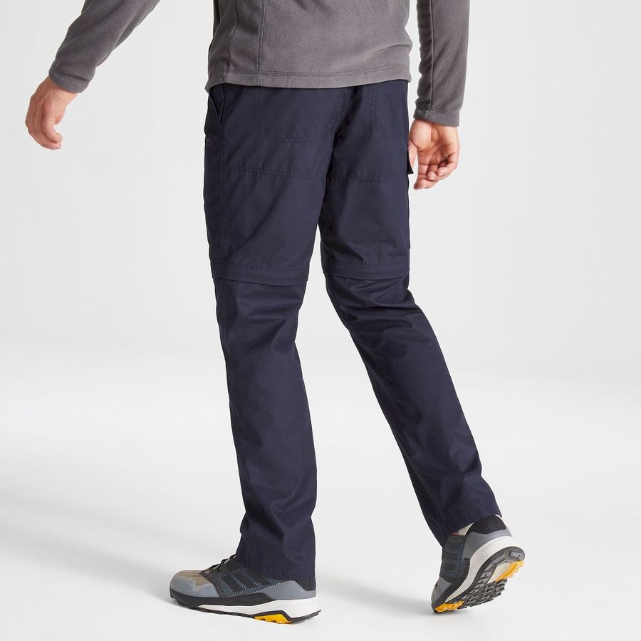 Pantalones Craghoppers Expert Kiwi Tailored Hombre Azul Marino | SNG547YL