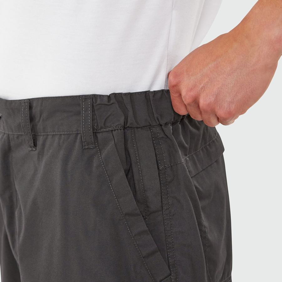 Pantalones Craghoppers Kiwi Hombre Negros | FJO191ZO