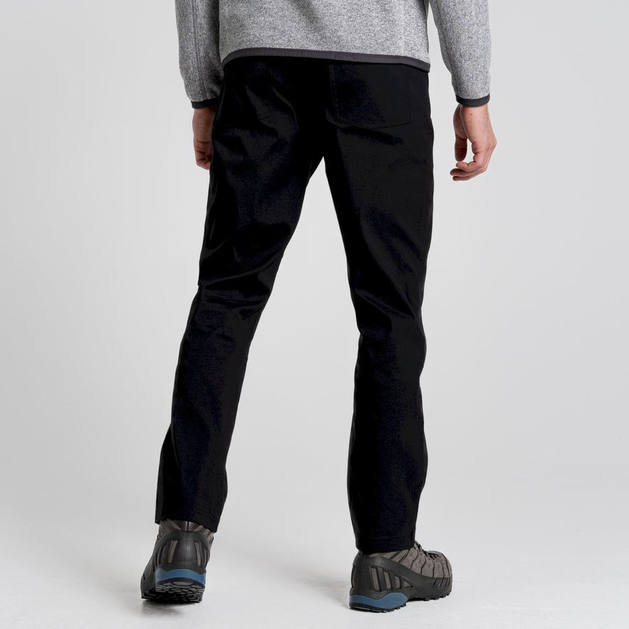 Pantalones Craghoppers Kiwi Pro 5 Pocket Hombre Negros | ZBS9492EW