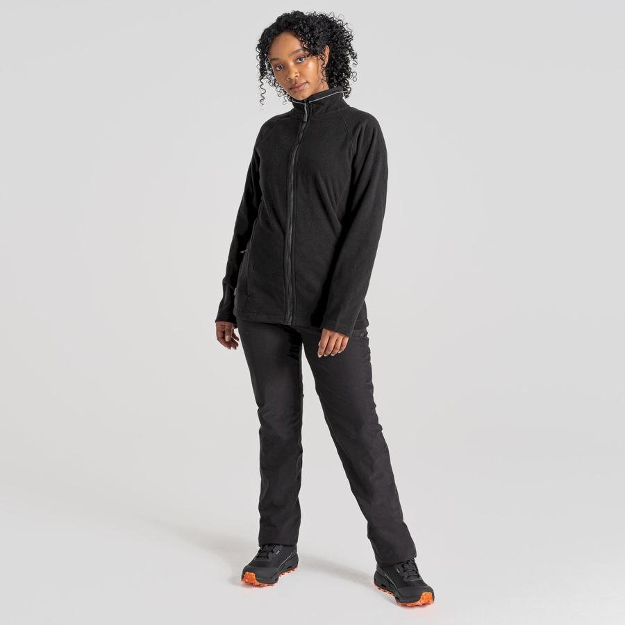 Pantalones Craghoppers Kiwi Pro II Impermeables Mujer Negros | TTR114XS