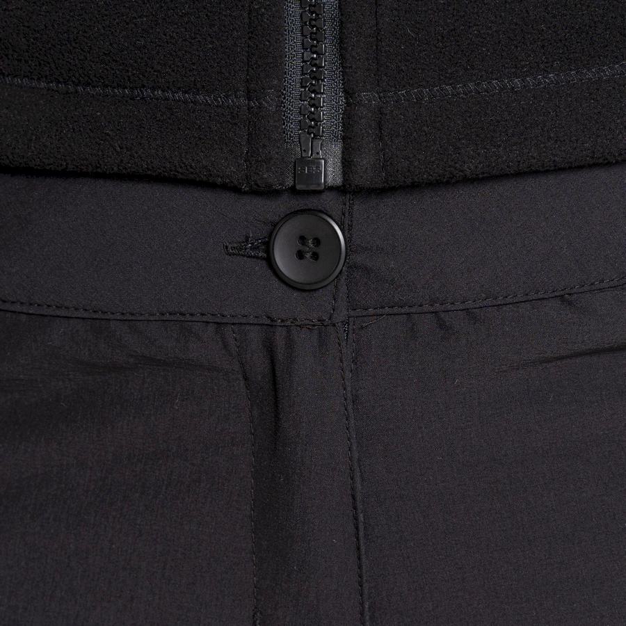 Pantalones Craghoppers Kiwi Pro II Impermeables Mujer Negros | TTR114XS