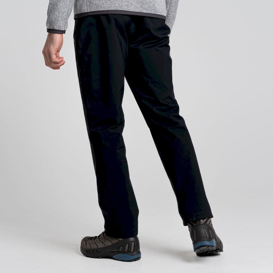 Pantalones Craghoppers Nogales Gore-Tex Hombre Negros | ATP9380SP