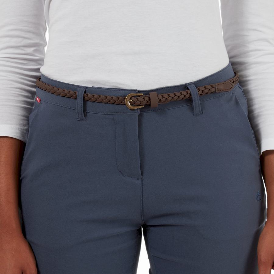 Pantalones Craghoppers NosiLife Briar Mujer Azul Marino | HWM9758YI