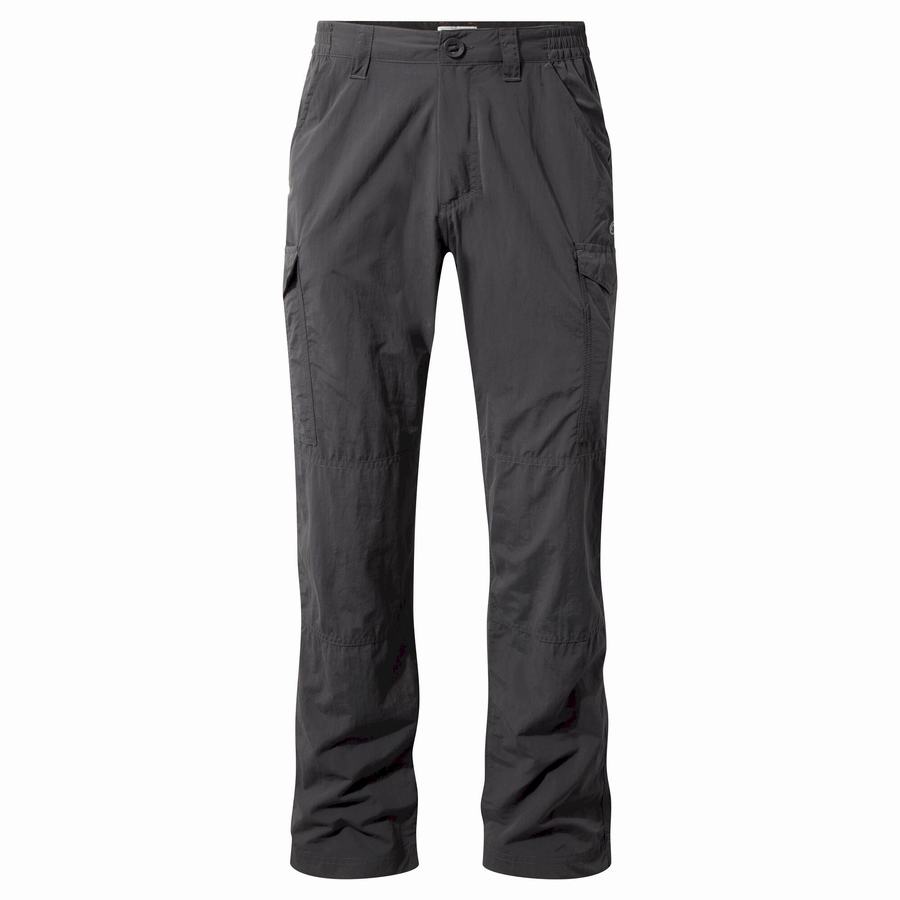 Pantalones Craghoppers NosiLife Cargo II Hombre Negros | KSV1941WF