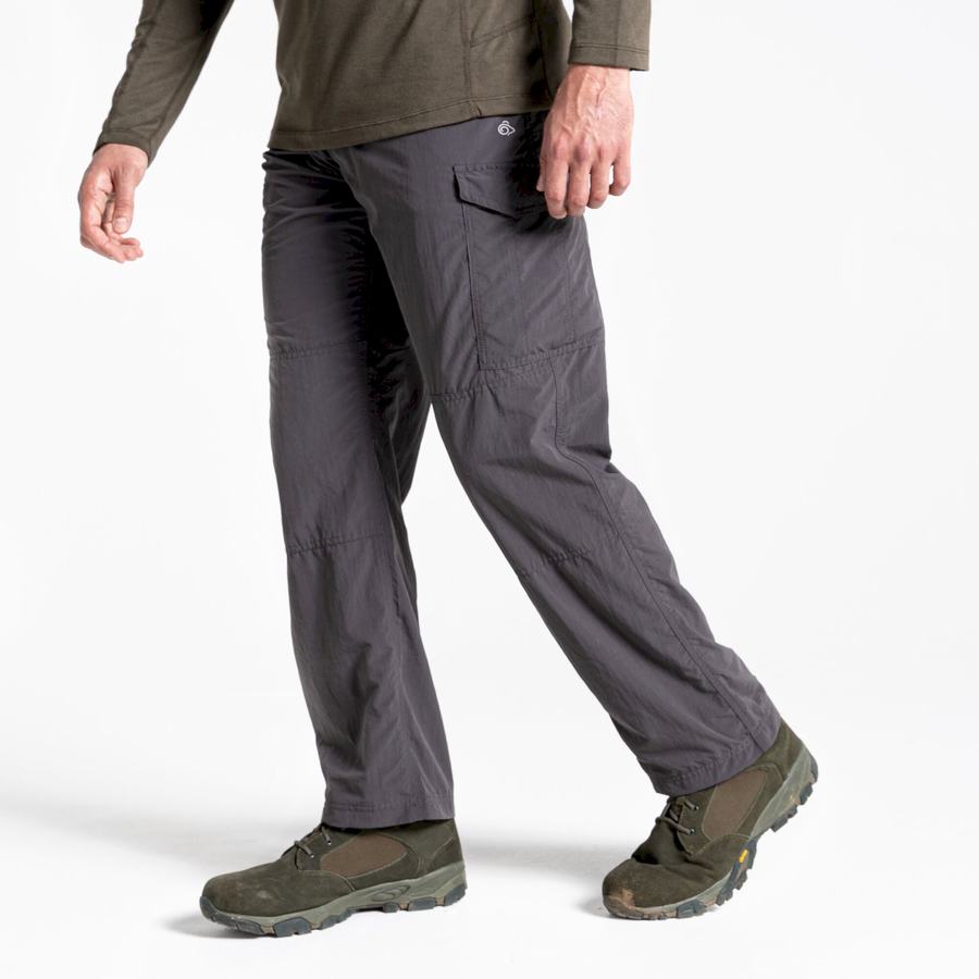 Pantalones Craghoppers NosiLife Cargo II Hombre Negros | KSV1941WF