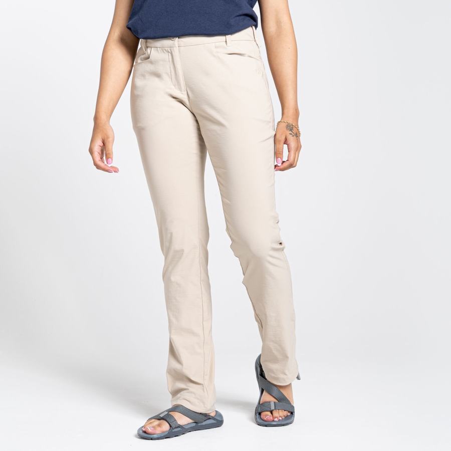 Pantalones Craghoppers NosiLife Clara II Mujer Marrom | TPR1056LI