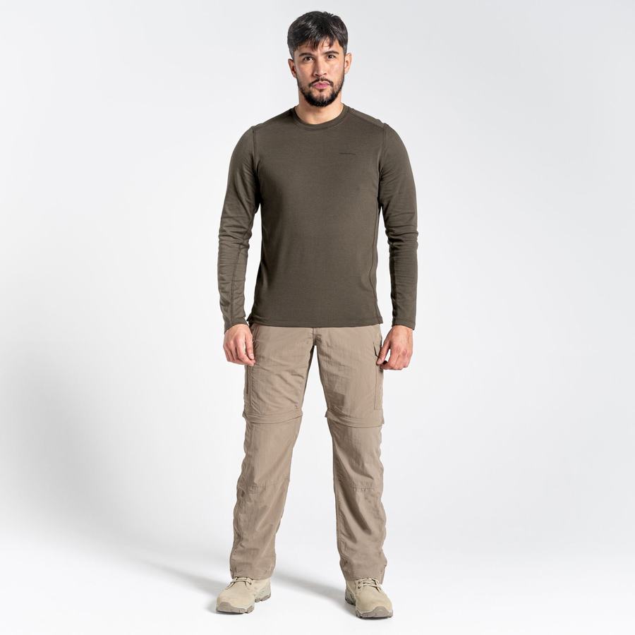 Pantalones Craghoppers NosiLife II Hombre Kaki | GOW5080QQ