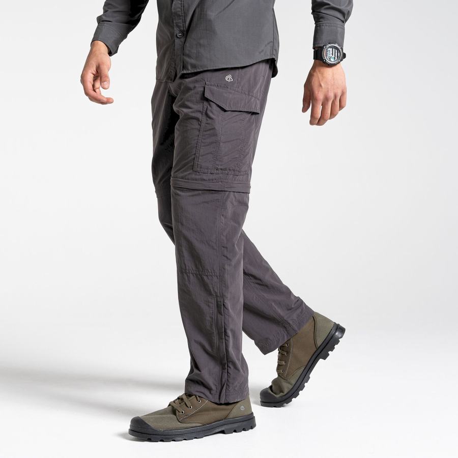 Pantalones Craghoppers NosiLife II Hombre Negros | WZO1271WK
