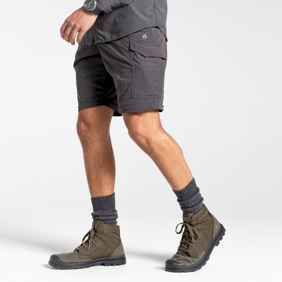 Pantalones Craghoppers NosiLife II Hombre Negros | WZO1271WK