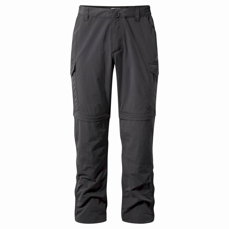 Pantalones Craghoppers NosiLife II Hombre Negros | WZO1271WK