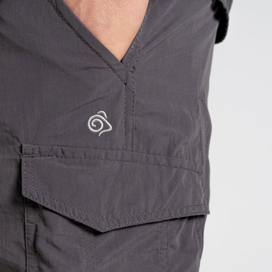 Pantalones Craghoppers NosiLife II Hombre Negros | WZO1271WK