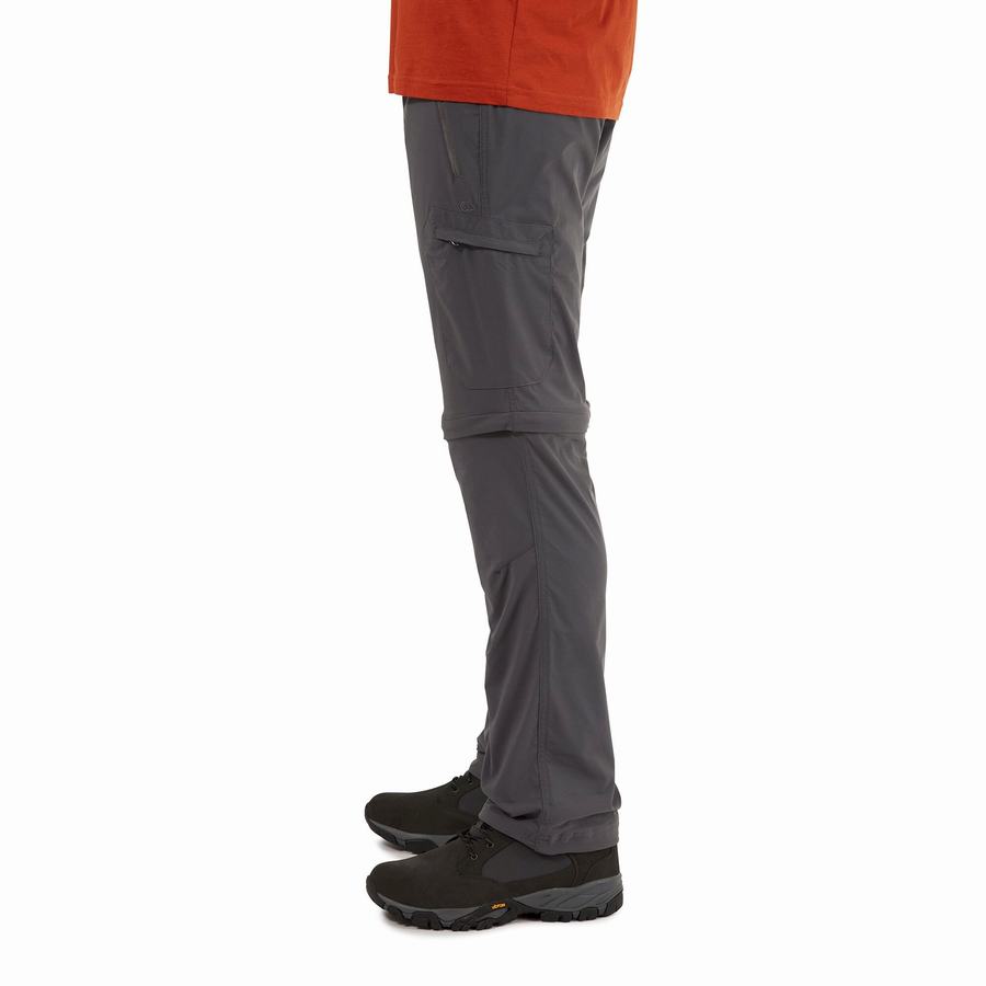 Pantalones Craghoppers NosiLife Pro II Hombre Grises | KHL7282GL