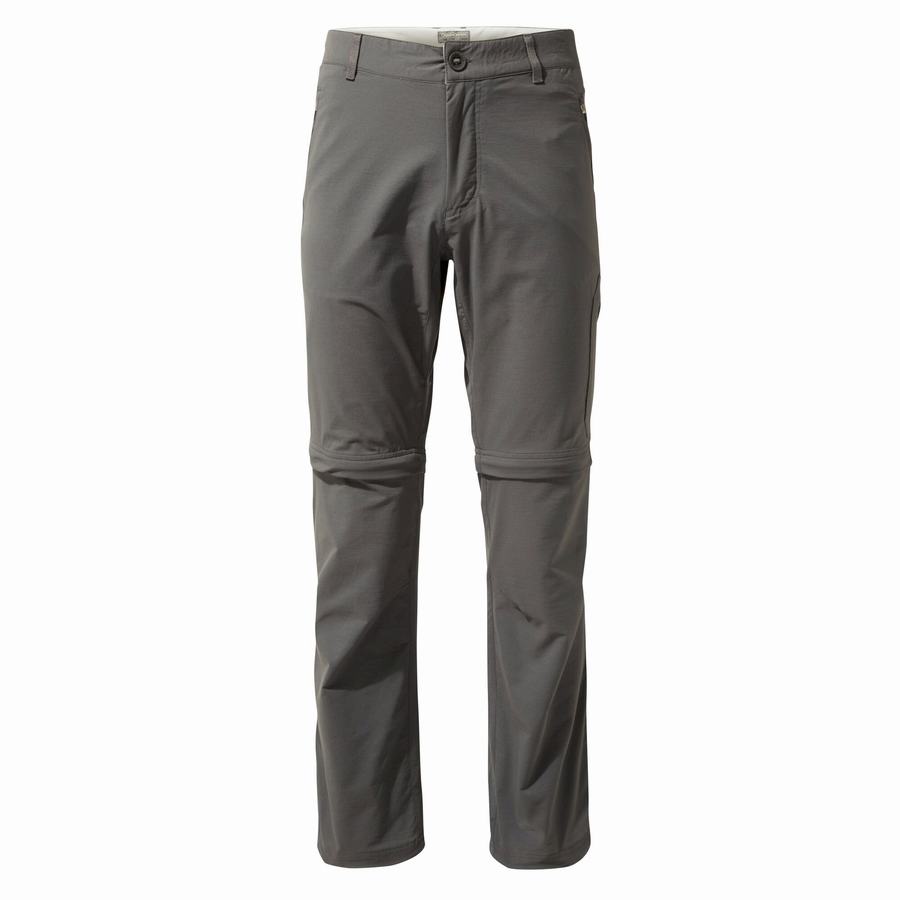 Pantalones Craghoppers NosiLife Pro II Hombre Grises | KHL7282GL