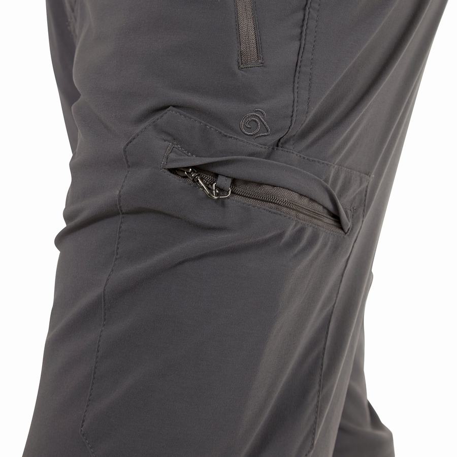 Pantalones Craghoppers NosiLife Pro II Hombre Grises | KHL7282GL