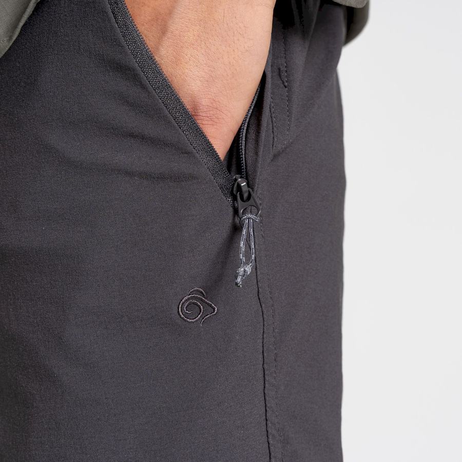 Pantalones Craghoppers NosiLife Pro II Hombre Negros | STM2867BR
