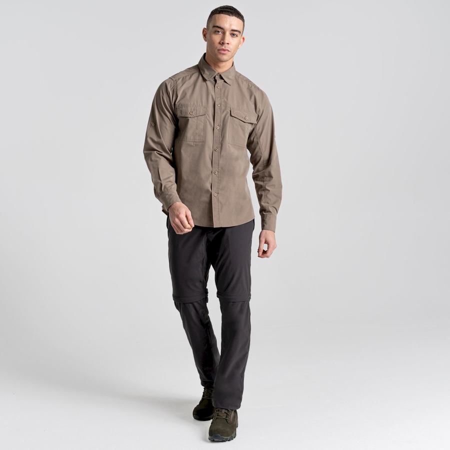 Pantalones Craghoppers NosiLife Pro II Hombre Negros | XUR8925TA
