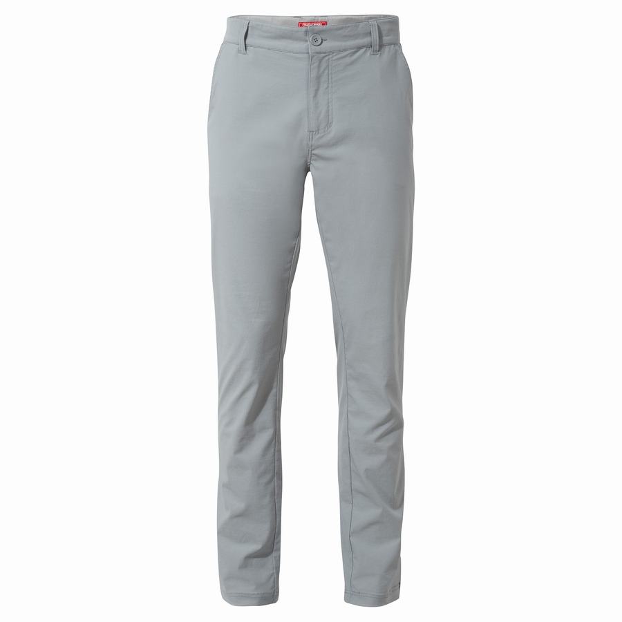 Pantalones Craghoppers NosiLife Santos Hombre Grises | SCF8749HS