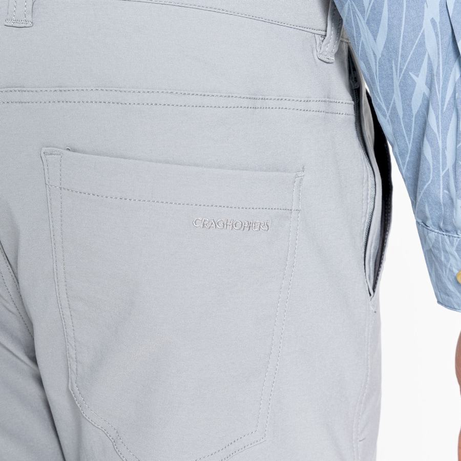 Pantalones Craghoppers NosiLife Santos Hombre Grises | SCF8749HS