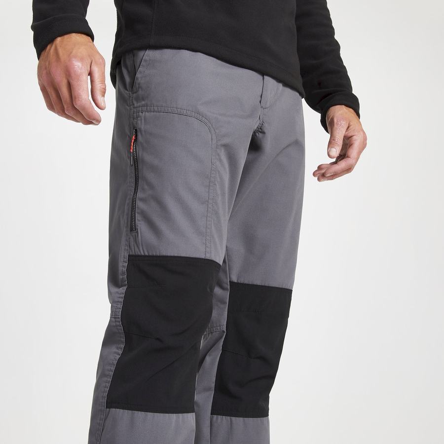 Pantalones Craghoppers Verve Hombre Negros | OME9021SC
