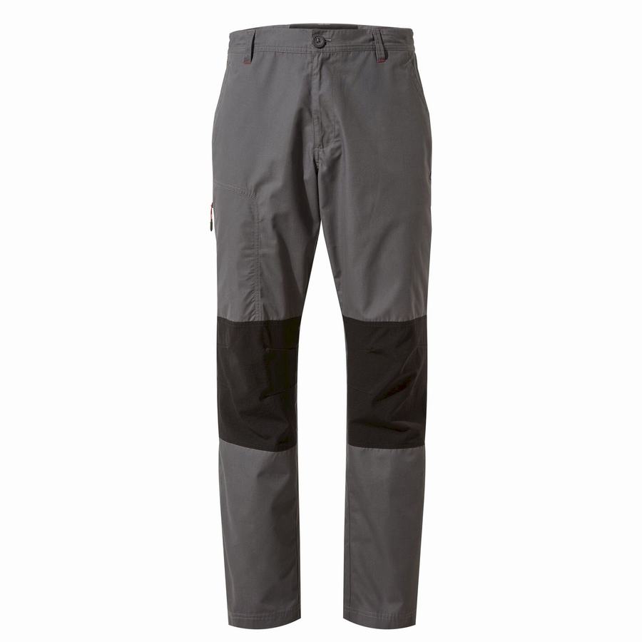 Pantalones Craghoppers Verve Hombre Negros | OME9021SC