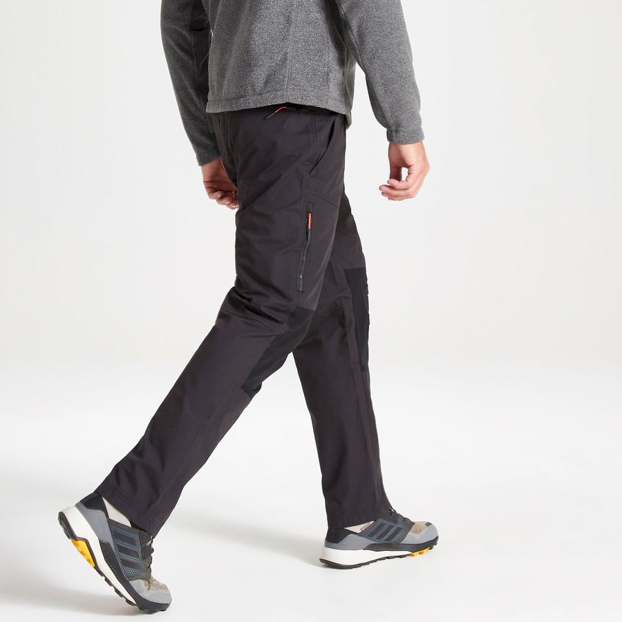 Pantalones Craghoppers Verve Hombre Negros | WVF9665GB